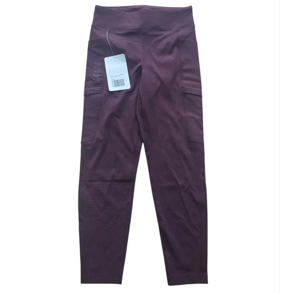 Ariat Rebar Lightweight Leggings In Malbec - Picture 1 of 7